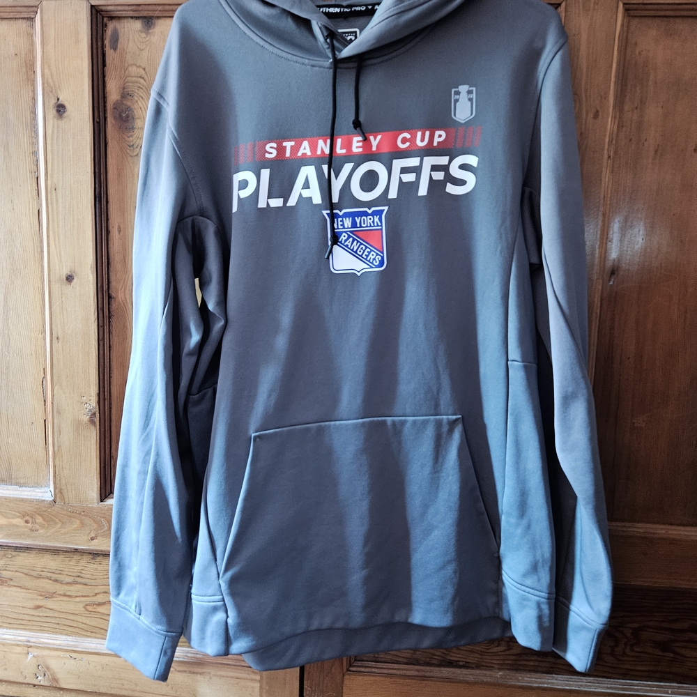 Fanatics Stanley Cup Playoffs Gray Hoodie
